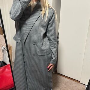 long blazer coat